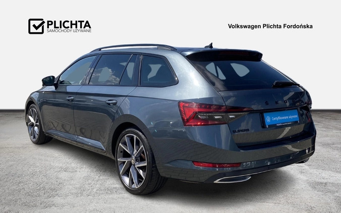 Skoda Superb cena 129900 przebieg: 83554, rok produkcji 2020 z Milanówek małe 742